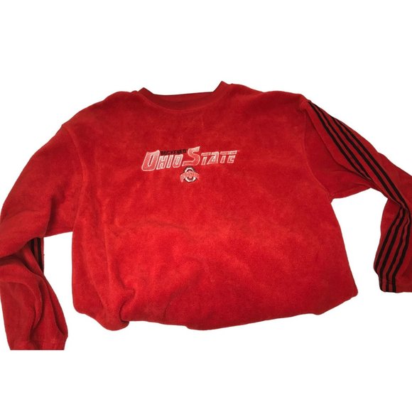 Pro Player Buckeyes Ohio State Long Sleeved Red Size XL Shirt - Picture 1 of 7
